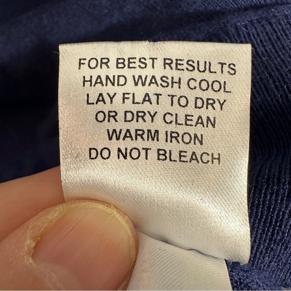 Peter Millar sz S pullover 1/4 zip sweater, blue with gray, fall, preppy - Picture 7 of 11